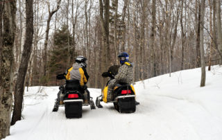 Snowmobile Trails near Hillside Heights