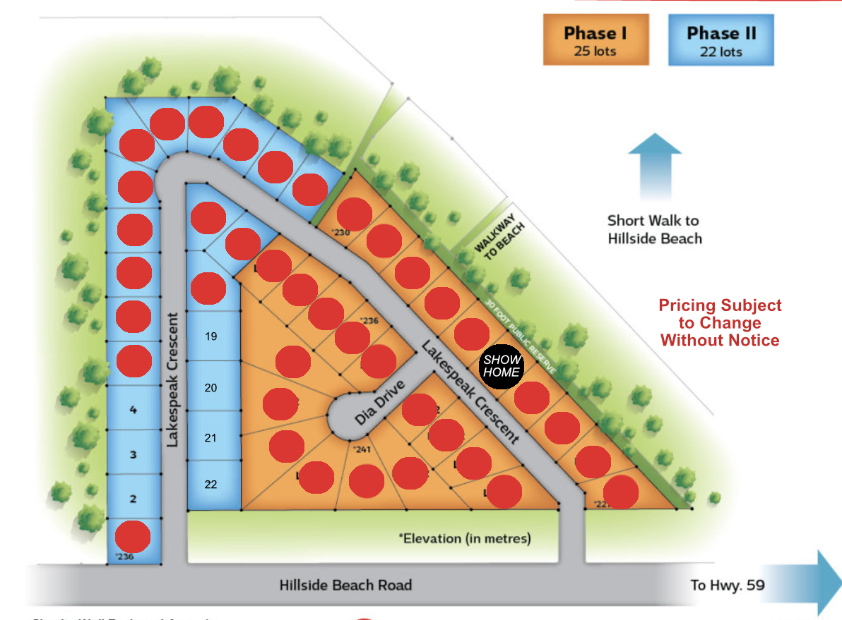 New-Lot-Map-November-2024 Lake Winnipeg Cottage Lots Development Map